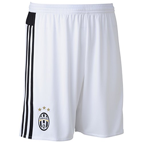 adidas Juve H SHO - Pantalón Corto para Hombre, Color Blanco/Negro, Talla XL