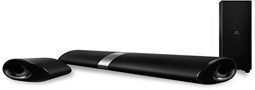 Philips Fidelio B5 - Barra de Sonido 4.1 con Altavoces Bluetooth Desmontables (Sonido Surround, subwoofer inalámbrico, Bluetooth, NFC), Color Negro