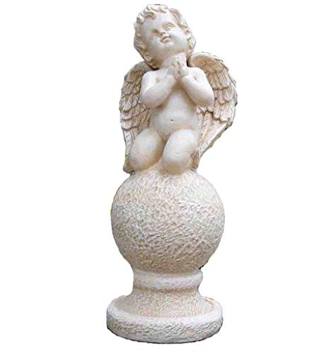 Figura decorativa para jardín (30 cm), diseño de ángel