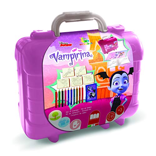 Multiprint Vampirina - Juegos de sellos para niños (Multicolor, Caucho, Madera, 3 año(s), Italia, 230 mm, 105 mm)