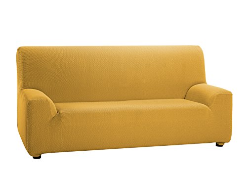 Martina Home Tunez - Funda elástica para sofá, Oro, 3 Plazas (180-240 cm)