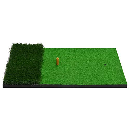 Estera de Golf Engrosada Golf Mats mini swing de práctica Mats 2/4 color largo césped Golf Golpear estera de la hierba Excelente Aislamiento de Sonido y Antideslizante ( Color : D , Size : As shown )