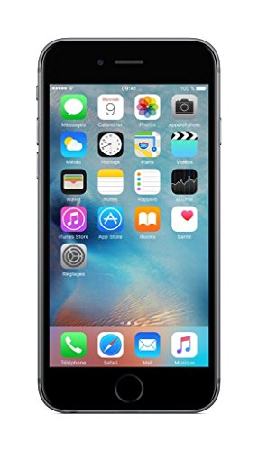 Apple iPhone 6S - Smartphone DE 16 GB, Color Gris (Reacondicionado)