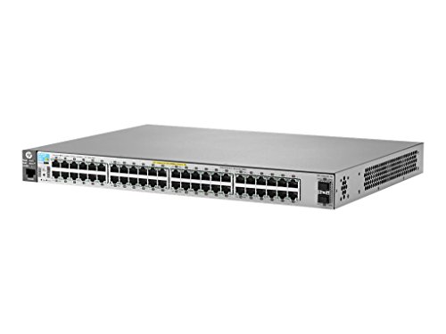 Hewlett Packard Enterprise 2530-48G-PoE+-2SFP+ - Switch de red (L2, Gestionado, IEEE 802.3 Ethernet, Gigabit Ethernet (10/100/1000), IEEE 802.3, IEEE 802.3ab, IEEE 802.3af, IEEE 802.3at, IEEE 802.3u, 16000 entradas)