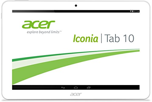 Acer Iconia Tab 10 A3-A20 FHD - Tablet de 10.1'' (WiFi + Bluetooth, MediaTek MT8127 Turbo Quad-Core, 2 GB de RAM, 32 GB, Android 4.4 actualizable a 5.0)