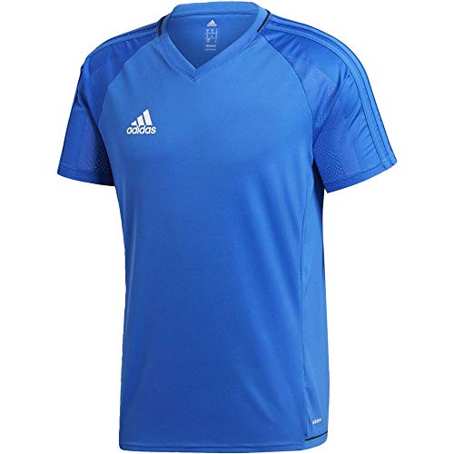 adidas Tiro 17 Training Jersey Camiseta, Hombre, Azul (Maruni/Blanco), S
