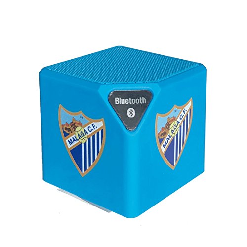 Altavoz Bluetooth Málaga CF Producto Oficial. Carcasa de TPU de Alta protección. Funda Antideslizante, Anti choques y caídas.