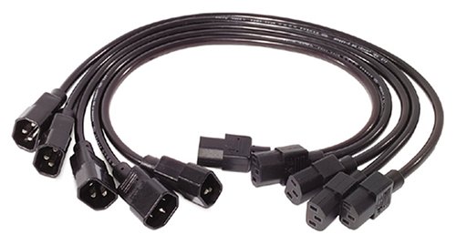 APC PWR Cord C13 - C14, 0.6 m - Cable (0.6 m, 0,61 m, Male Connector/Female Connector, C13 acoplador, C14 acoplador, 10 A, Negro)