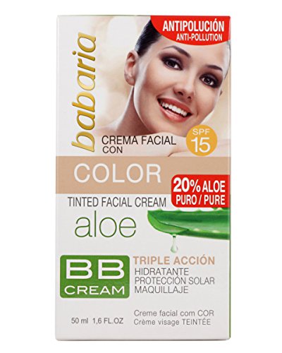 Babaria Aloe Vera Cr. Color Bb Cream Spf15 50 ml