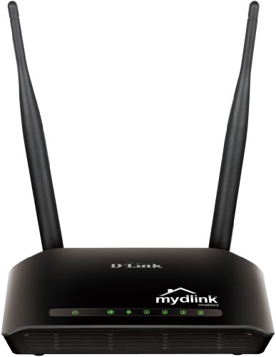 D-Link DIR-605L - Router WiFi (Cloud N300, hasta 300 Mbps, 4 Puertos de Red RJ-45 10/100 Mbps, botón WPS, accesible por App Gratuita)