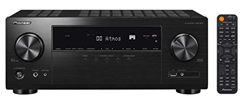 Pioneer VSX-934, Receptor AV 7.2 (160 W/canal, 4K UltraHD, Dolby Atmos, DTS:X, Wifi, Bluetooth, Hi-Res Audio, streaming, Apps de música, internet radio, Multiroom) negro