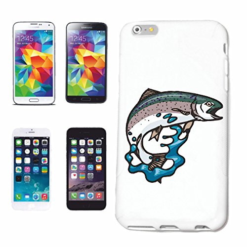 Reifen-Markt Hard Cover - Funda para teléfono móvil Compatible con Apple iPhone 5C Pesca de la Trucha Rod Carp Redes de Pesca los Pesca Pesca MAR Barco de Pesca Ba