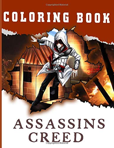Assassins Creed Coloring Book: Great Assassins Creed Adults Coloring Books! A Perfect Gift