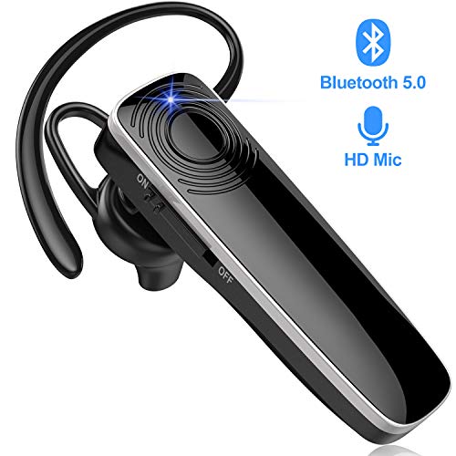 Auriculares Bluetooth New Bee Auricular Inalámbrico Manos Libres Auricular Negocio Auricular Conducción con Micrófono para PC iPhone iPad Samsung Huawei Sony Xiaomi