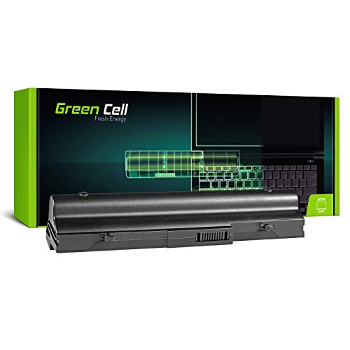 Green Cell® Extended Serie AL32-1005 Batería para ASUS EEE PC 1001 1001HA 1001PX 1001PXD | 1005 1005H 1005HA 1005P 1005PXD | R101 Ordenador (9 Celdas 6600mAh 11.1V Negro)