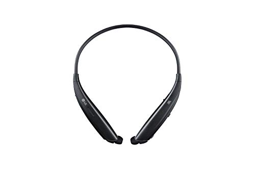 LG Tone HBS-835S - Auriculares con Altavoz Externo (Sonido JBL, Bluetooth 5.0, Doble micrófono MEMS, Auriculares retráctiles, Tone & Talk, Advanced Quad Layer) Color Negro