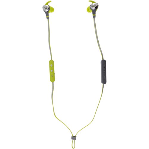 Monster iSport Intensity - Auriculares Deportivos Tipo In-Ear con Bluetooth, Color Verde