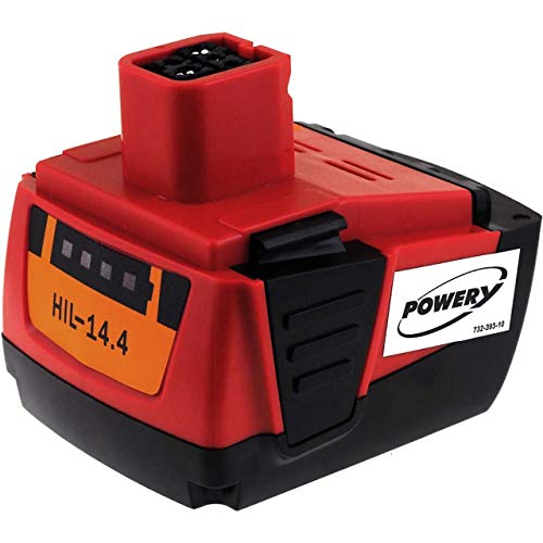 Powery Batería para Hilti Atornillador de Impacto SID 144-A