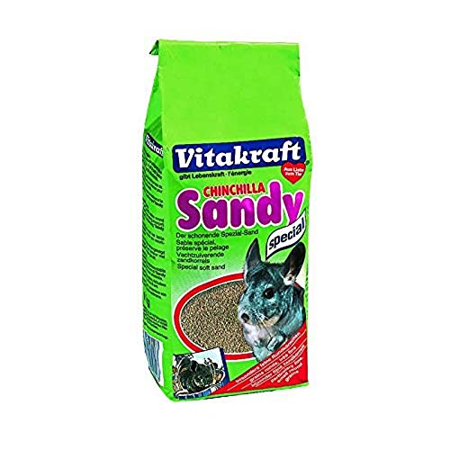 Vitakraft 1571260031 - Arena para Chinchilla Sandy