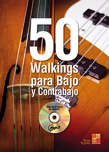 50 walkings para bajo y contrabajo - 1 Libro + 1 CD