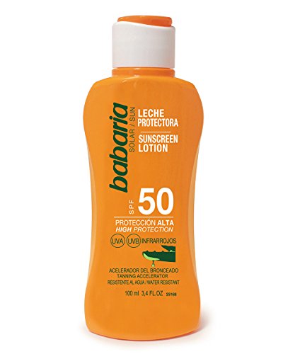 Babaria Leche Protector Solar Aloe SPF50-100 ml