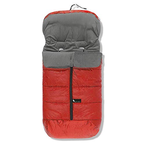 Interbaby 10024-07 - Saco de abrigo universal, Granate/Rojo