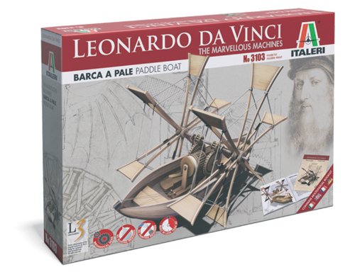 Italeri 3103S Leonardo Da Vinci - Barco de palas a escala [Importado de Alemania]