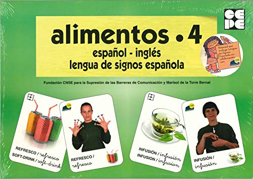 Vocabulario fotográfico elemental - Alimentos 4 (bebidas) (Vocabulario fotográfico elemental (español,inglés,lengua de signos española))