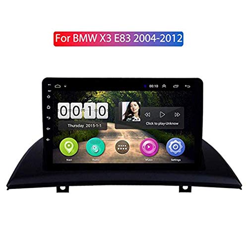 Android 8.1 para BMW X3 E83 2.0i 2.5i 2.5si 3.0i 3.0si 2.0d 3.0d 2004-2012 Multimedia Estéreo Coche Reproductor de DVD Navegación GPS Radio, Control del Volante