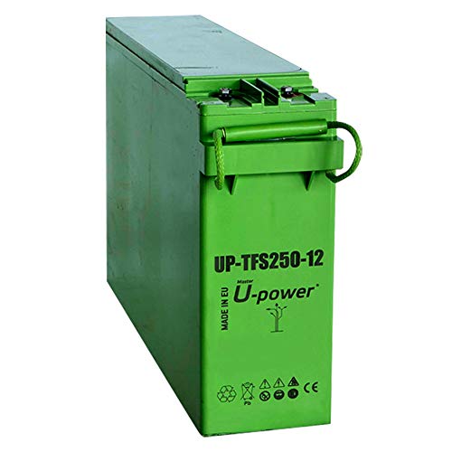 Batería Solar AGM 12V 250Ah para Fotovoltaica | U-Power UP-TFS250-12