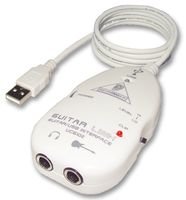 Behringer Guitar Link - Interfaz USB para guitarra eléctrica, color blanco