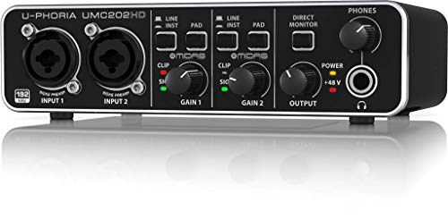 Behringer UMC202HD - U-phoria interface de audio/midi usb umc-202hd
