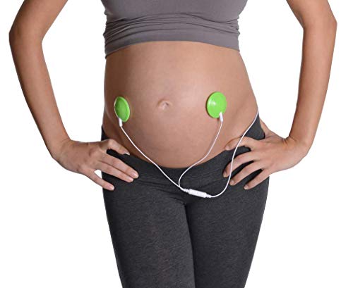 BellyBuds Escucha Bebes | Audífonos Abdominales del Embarazo para Estimulación Auditiva del Bebé Prenatal | Incluye 1 Cable Divisor Audio, 2 Pares de Adhesivos, 1 Estuche y 1 Álbum Musical Digital
