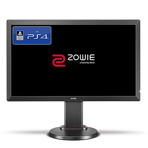 BenQ ZOWIE RL2460S - Monitor Gaming de 24" FullHD (1920x1080, 1ms, 60Hz, HDMI, Oficial para PS4/PS4 Pro, head-to head setup, Lag-free, Black eQualizer y Color Vibrance) - Gris Oscuro