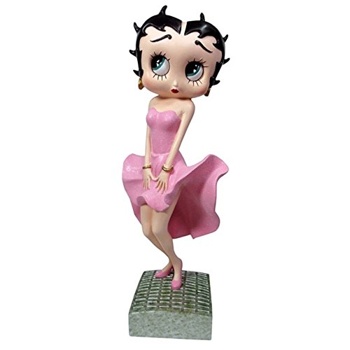 Betty Boop Pink Glitter Dress Posing