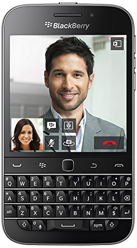 Blackberry Classic SQC100-1 - Smartphone con Pantalla de 4.3" (3G, Dual-Core, Cortex-A5, Memoria Interna 4 GB, 512 MB RAM, cámara de 5 MP, 1 GHz, Android 4.2) Color Negro