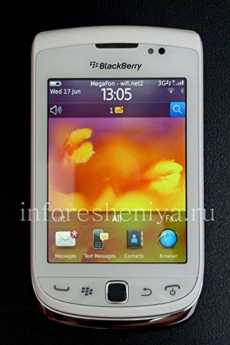 Blackberry Torch 9810 8 GB Color Blanco Zinc Blackberry 7 OS