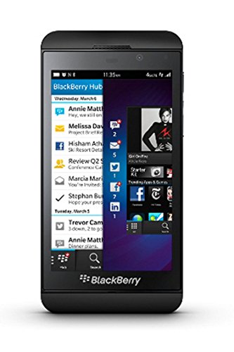 BlackBerry Z10 3G - Smartphone Libre (Pantalla táctil de 4,2", cámara 8 MP, 16 GB, S.O. BlackBerry 10) Negro
