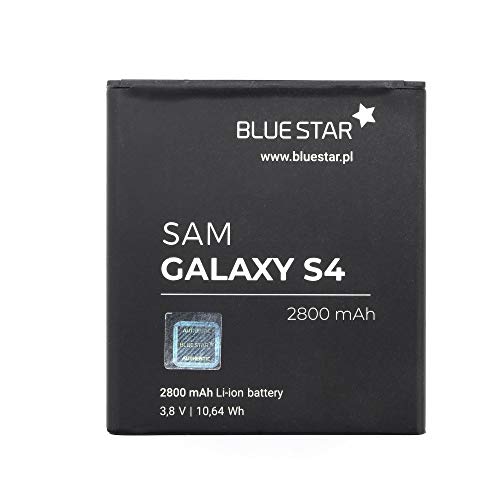 Blue Star Premium - Batería para Samsung Galaxy S4 (Ion de Litio, 2800 mAh)