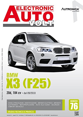 BMW X3 (F25) 2.0D. 184cv (Electronic auto volt)