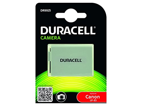 Duracell DR9925 - Batería para cámara Digital 7.4 V, 1020 mAh (reemplaza batería Original de Canon LP-E5)