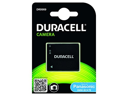 Duracell DR9969 - Batería para cámara Digital 3.6 V, 630 mAh (reemplaza batería Original de Panasonic DMW-BCK7E)