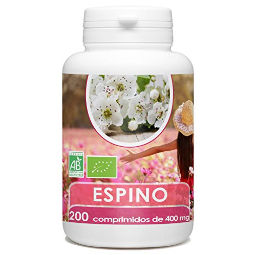 Espino Blanco Orgánico 400mg - 200 comprimidos