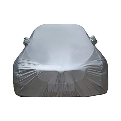 GAOQ-Car Cover Cubierta del Coche Four Seasons Universal Impermeable UV Respirable Resistente al Polvo Protección al Aire Libre Compatible con BMW X3 XDrive30i Cubierta del Coche (Color : Silver)