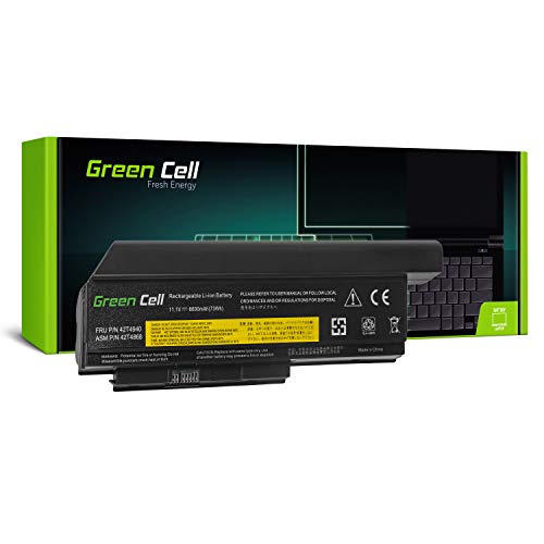 Green Cell® Extended Serie 42T4861 Batería para Lenovo ThinkPad X220 X220i X220s Ordenador (9 Celdas 6600mAh 11.1V Negro)