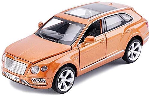LAI GUI Modelo de coche una y treinta y dos Bentley Bentayga Simulación de aleación de fundición a presión de joyería juguete Car Collection Deportes Tamaño 15.5x5.5x5.5CM modelo de escala de vehículo
