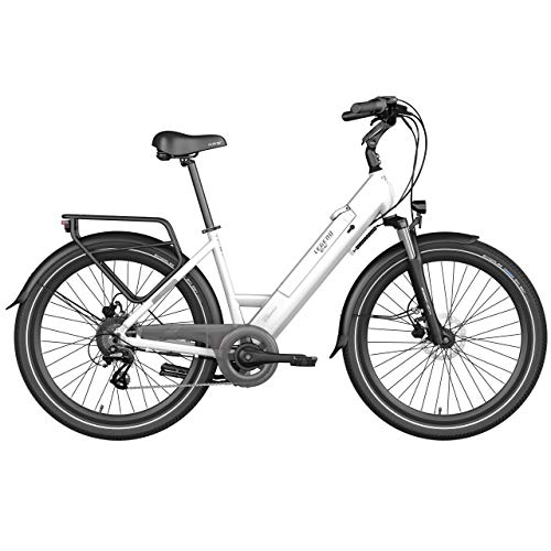 LEGEND EBIKES Milano 36V10.4Ah Bicicleta eléctrica Plegable, Unisex Adulto, Blanco Artic, Talla Única