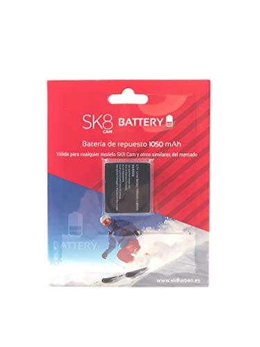 SK8 CAM - Batería Adicional para cámara (1050 mAh) Color Negro