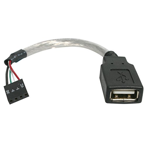 StarTech.com USBMBADAPT - Cable Adaptador Extensor USB 2.0 a IDC 4 Pines, 15 cm