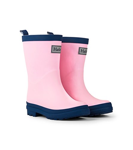 HatleyClassic Rain Boots - Botas de Agua de Trabajo Chica, Color Rosa, Talla 21
